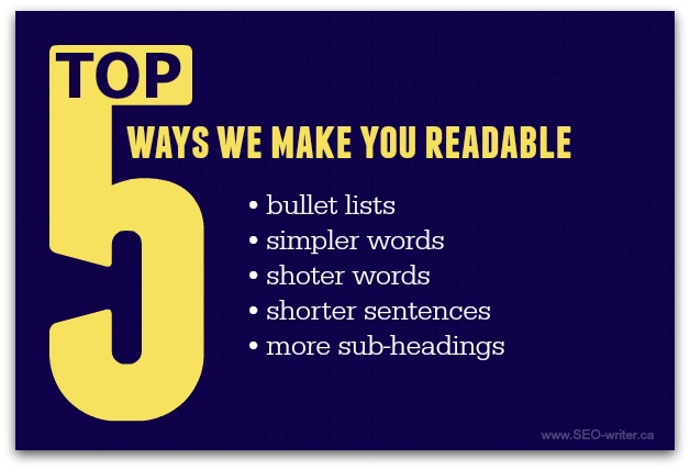 How to increase readability